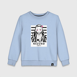 Детский свитшот Nezuko girl hunter one