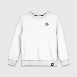 Детский свитшот Мы русские с нами Бог малый КЦК черный