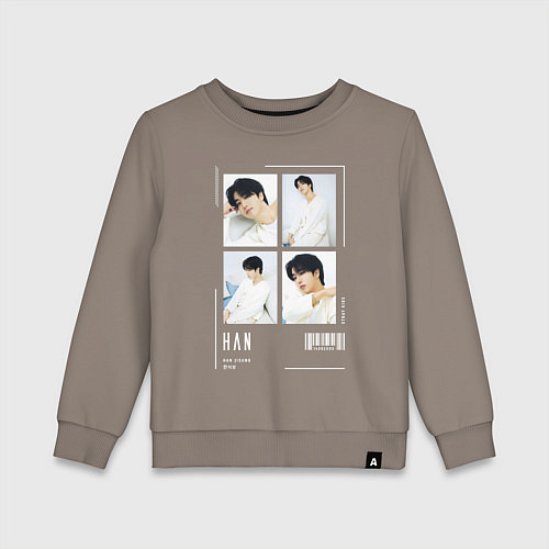 Детский свитшот Han stray kids cute / Утренний латте – фото 1