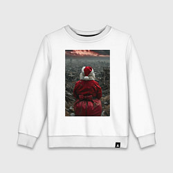 Детский свитшот Дед мороз и уходящий год