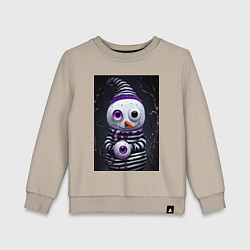 Детский свитшот Полосатый снеговик