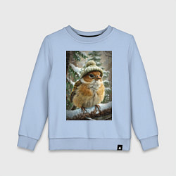 Детский свитшот Воробей в шапке