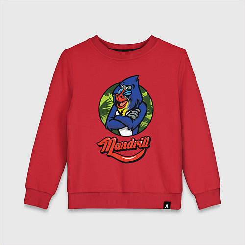 Детский свитшот Mandrill / Красный – фото 1