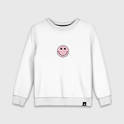 Детский свитшот Смайл с сердечными глазами