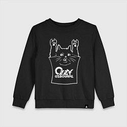 Детский свитшот Ozzy Osbourne - cat rock