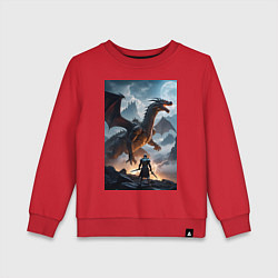 Детский свитшот Сражение с драконом