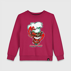 Детский свитшот Crazy chef