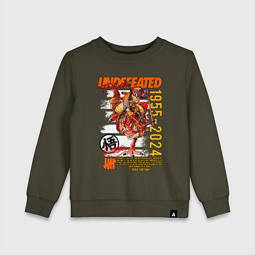 Детский свитшот Dragon ball Gokuu Son / Хаки – фото 1
