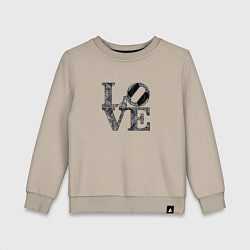 Детский свитшот L o v e