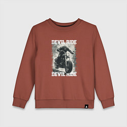 Детский свитшот Devil ride