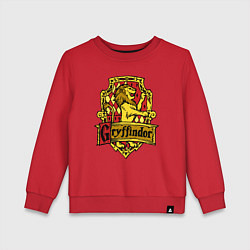 Детский свитшот Hogwarts - gryffindor logo