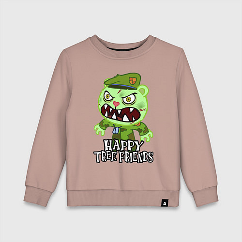 Детский свитшот Angry - Flippy / Пыльно-розовый – фото 1