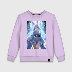 Детский свитшот Зайка в гармонии с природой