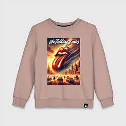 Детский свитшот Logo of the Rollings Stones