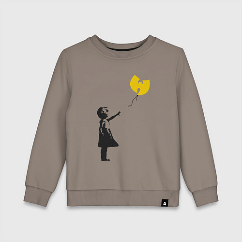 Детский свитшот Wu-Tang Banksy / Утренний латте – фото 1