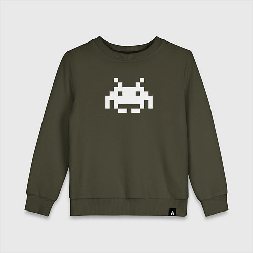 Детский свитшот Space invader / Хаки – фото 1