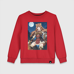 Детский свитшот Рафталия сражается в ночи