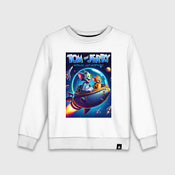 Детский свитшот Tom and Jerry - space adventure