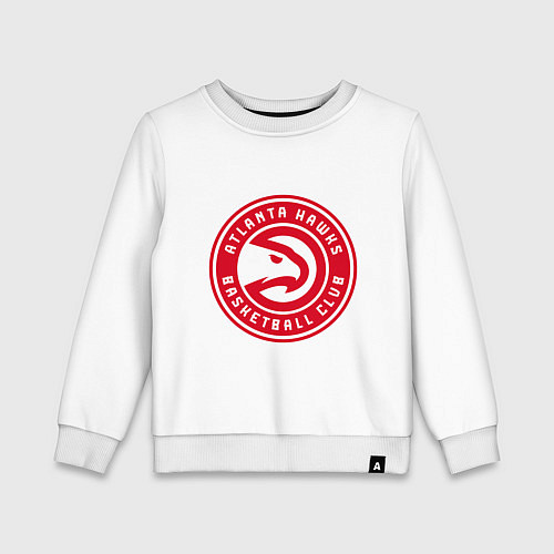 Детский свитшот Атланта Хокс НБА / Белый – фото 1