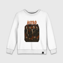 Детский свитшот Astro в стиле хэви метал