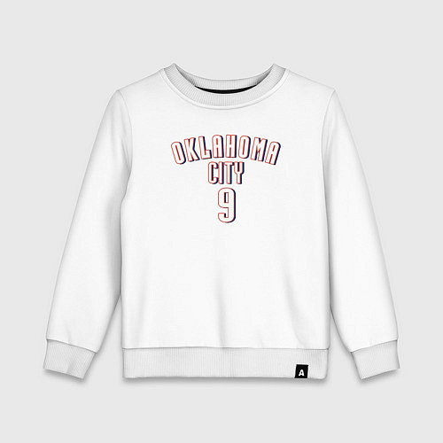 Детский свитшот Oklahoma City 9 / Белый – фото 1