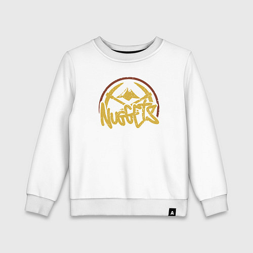 Детский свитшот Nuggets basketball team / Белый – фото 1
