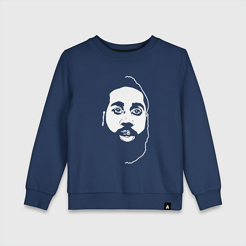 Детский свитшот Clippers - James Harden / Тёмно-синий – фото 1