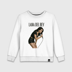 Детский свитшот Lana Del Rey с микрофоном