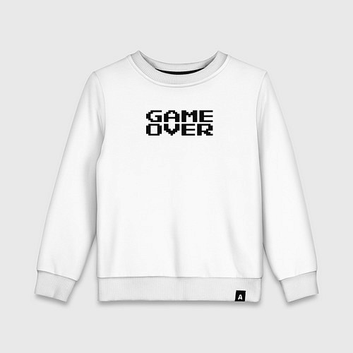 Детский свитшот Конец игры / Белый – фото 1