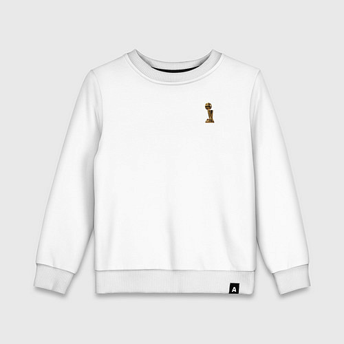 Детский свитшот Кобе Брайант номер 8 / Белый – фото 1