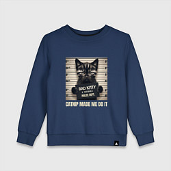 Детский свитшот Bad Kitty