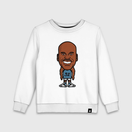 Детский свитшот Малыш Шакил / Белый – фото 1