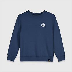 Детский свитшот Символ трикветр - трилистник