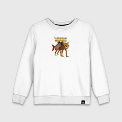 Детский свитшот Trulimero Trulicina - кот рыба мем