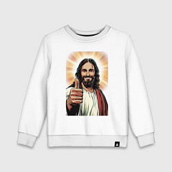 Детский свитшот Jesus like