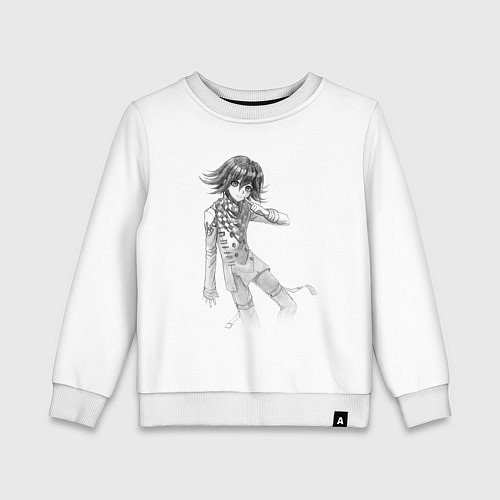 Детский свитшот Данганронпа V3 - Кокичи Ома / Белый – фото 1
