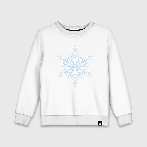 Детский свитшот Акадза 3 высшая луна / Белый – фото 1