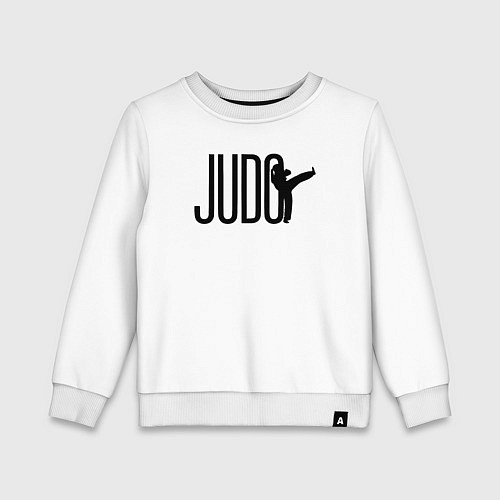 Детский свитшот Sport judo / Белый – фото 1