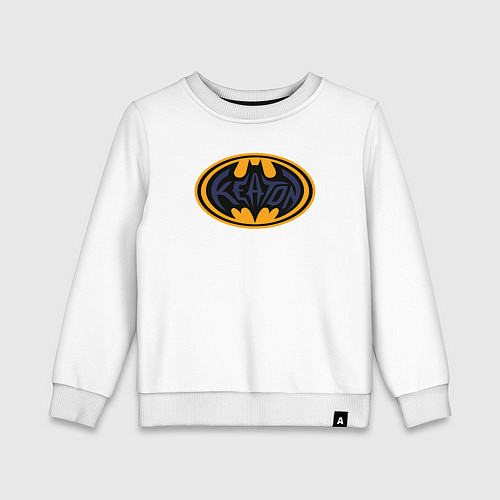 Детский свитшот Batman Keaton / Белый – фото 1