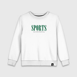 Детский свитшот Sporty Rich Health Group