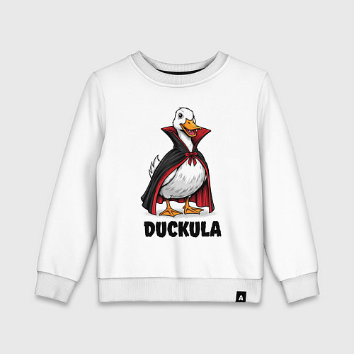 Детский свитшот Граф Дакула / Белый – фото 1