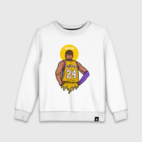 Детский свитшот Kobe Bryant angel / Белый – фото 1