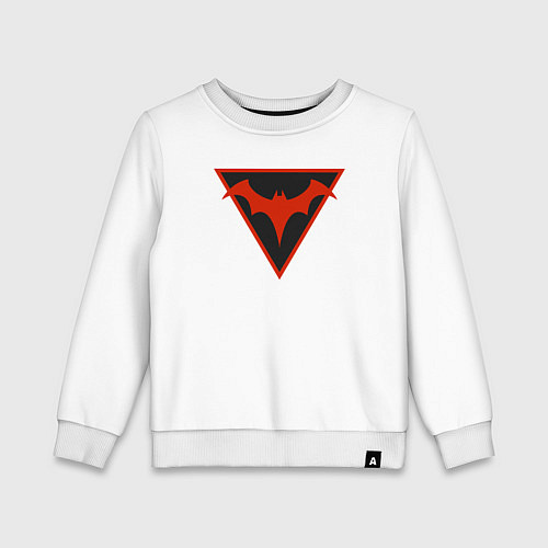 Детский свитшот Red batman / Белый – фото 1