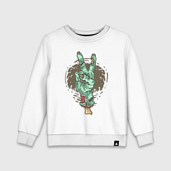 Детский свитшот Рука зомби жест V