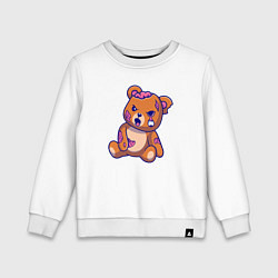 Детский свитшот Мишка зомби