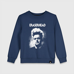Свитшот хлопковый детский Eraserhead, цвет: тёмно-синий