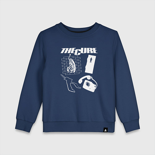 Детский свитшот The Cure group / Тёмно-синий – фото 1