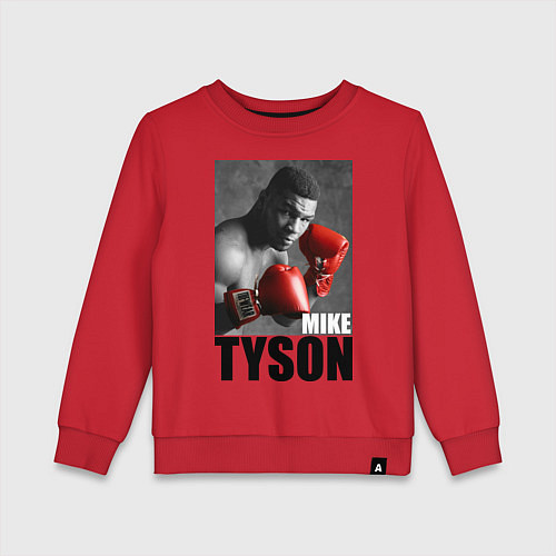 Детский свитшот Mike Tyson / Красный – фото 1