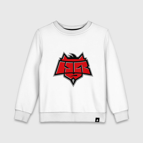 Детский свитшот HellRaisers Logo / Белый – фото 1