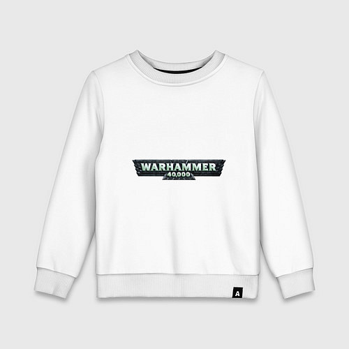 Детский свитшот Warhammer 40 000 / Белый – фото 1